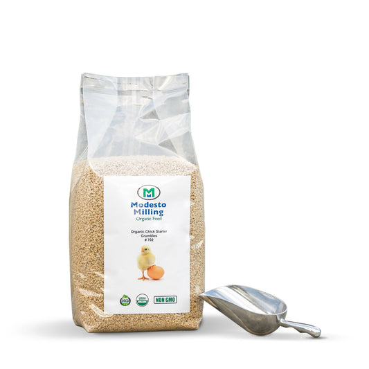 Modesto Milling Chick Starter and Grower Crumbles - 702, 6025