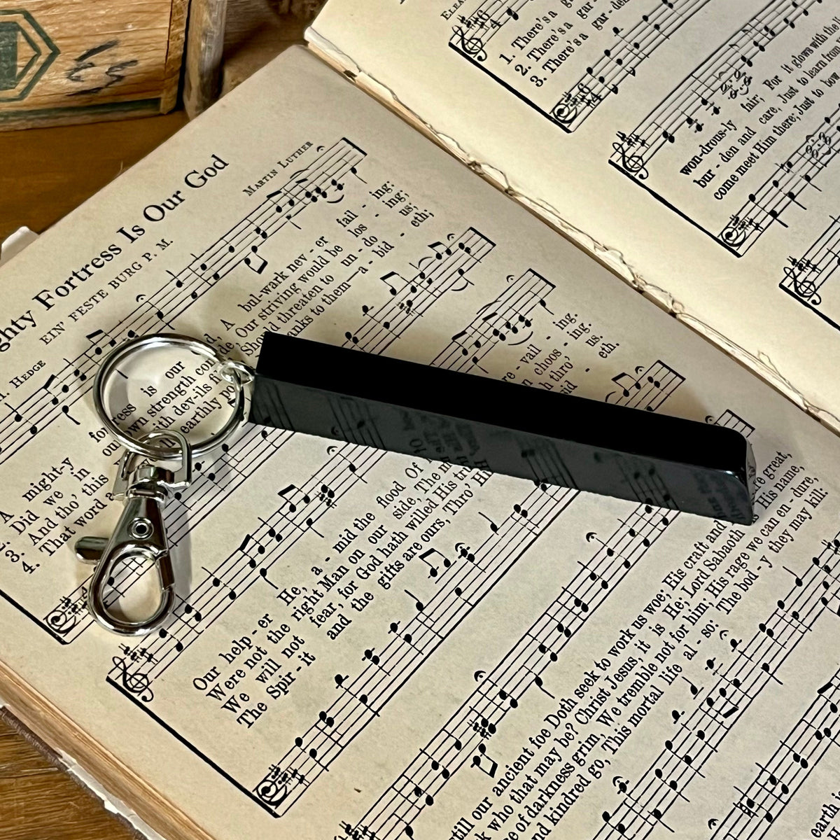 Piano Key Keychain