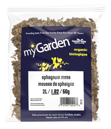 myGarden - Sphagnum Moss 2L/ 1.82Qt / 50g