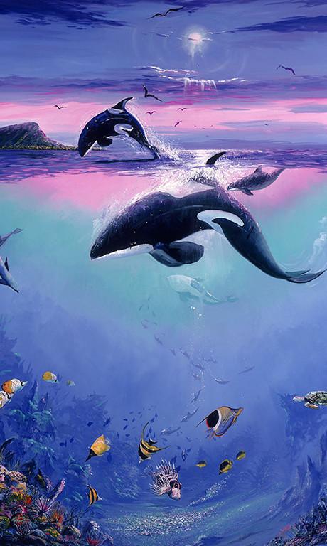 Deepa's Hawaii Underwater Images as Wall Hangings