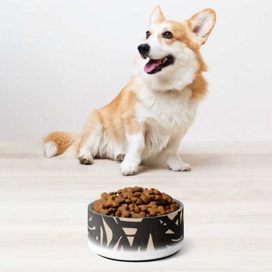 Sebastian & Clementine Composition XXII Pet Bowl