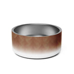 Sebastian & Clementine Brown Swirls Pet Bowl