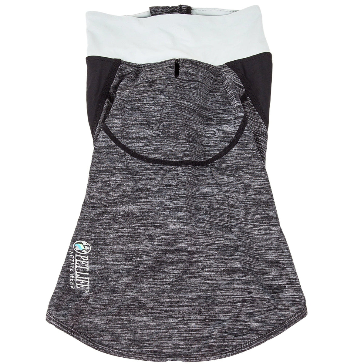 Pet Life ® Active 'Chewitt Wagassy' 4-Way-Stretch Yoga Fitness Long-Sleeve Dog T-Shirt