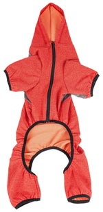 Pet Life ®  Active 'Fur-Breeze' Medium-weight 4-Way-Stretch Full Body Hooded Dog Yoga sweater