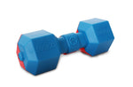 Pet Life ® 'Dumbbell' Durable Chew and Fetch TPR Waterproof Floating Dog Toy