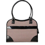 Pet Life ® Exquisite Airline Approved Designer Travel Pet Dog Handbag Carrier
