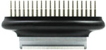Pet Life ® Flex Series 2-in-1 Dual-Sided Grooming Undercoat Pet Rake and Deshedder
