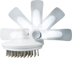 Pet Life ® 'Gyrater' Travel Self-Cleaning Swivel Grooming Pet Pin Brush