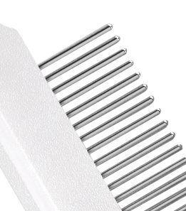 Pet Life ® 'JOYNE' Multi-Functional 2-in-1 Swivel Travel Grooming Comb and Deshedder