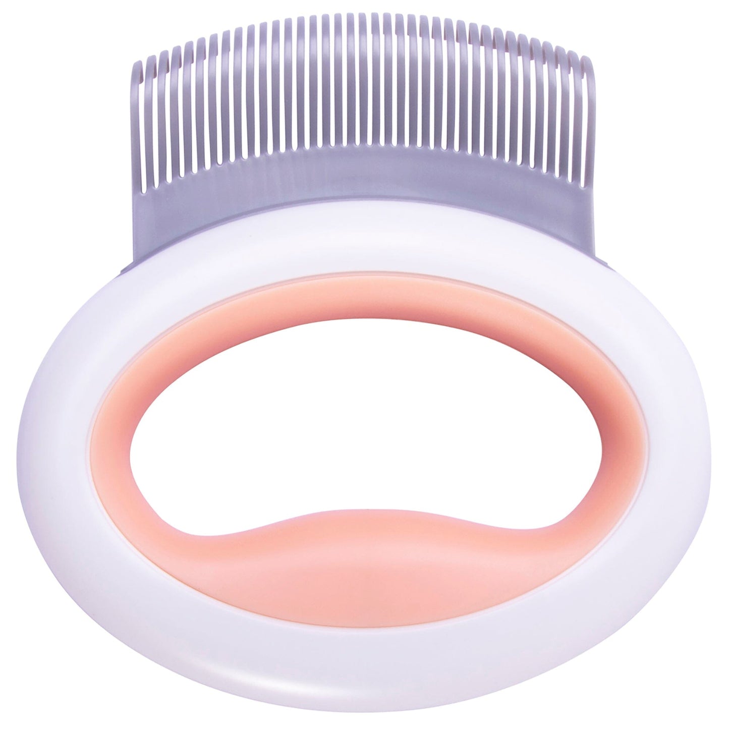 Pet Life ® 'Knuckler' Handheld Travel Flexible Grooming Pet Rake Comb