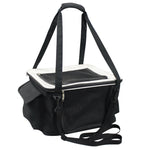 Pet Life ® Lightweight Collapsible Safety Travel Wire Folding Pet Dog Car Seat Carseat Carrier Crate