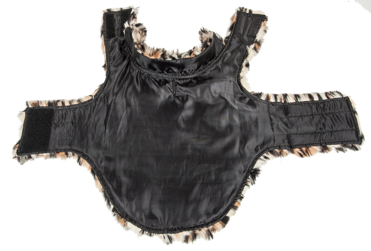 Pet Life ®  Luxe 'Poocheetah' Cheetah-Spotted Designer Mink Fur Dog Coat