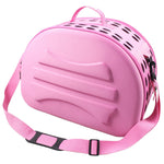 Pet Life ® 'Narrow Shelled' Lightweight Collapsible Military Grade Fashion Designer Travel Pet Dog Carrier Crate