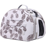 Pet Life ® 'Narrow Shelled' Lightweight Collapsible Military Grade Fashion Designer Travel Pet Dog Carrier Crate