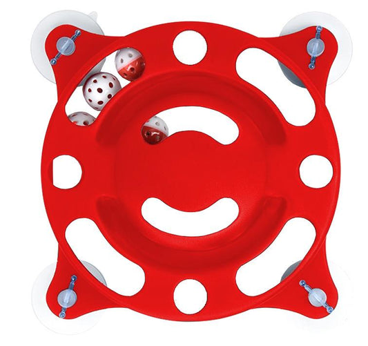 Pet Life ® 'Sticky-Swipe' Interactive Suction Cup Kitty Cat Toy