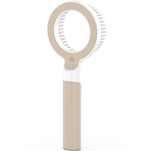 Pet Life ® 'WAGNIFY' 360 Degree and Multi-Directional Modern Grooming Pet Rake Comb