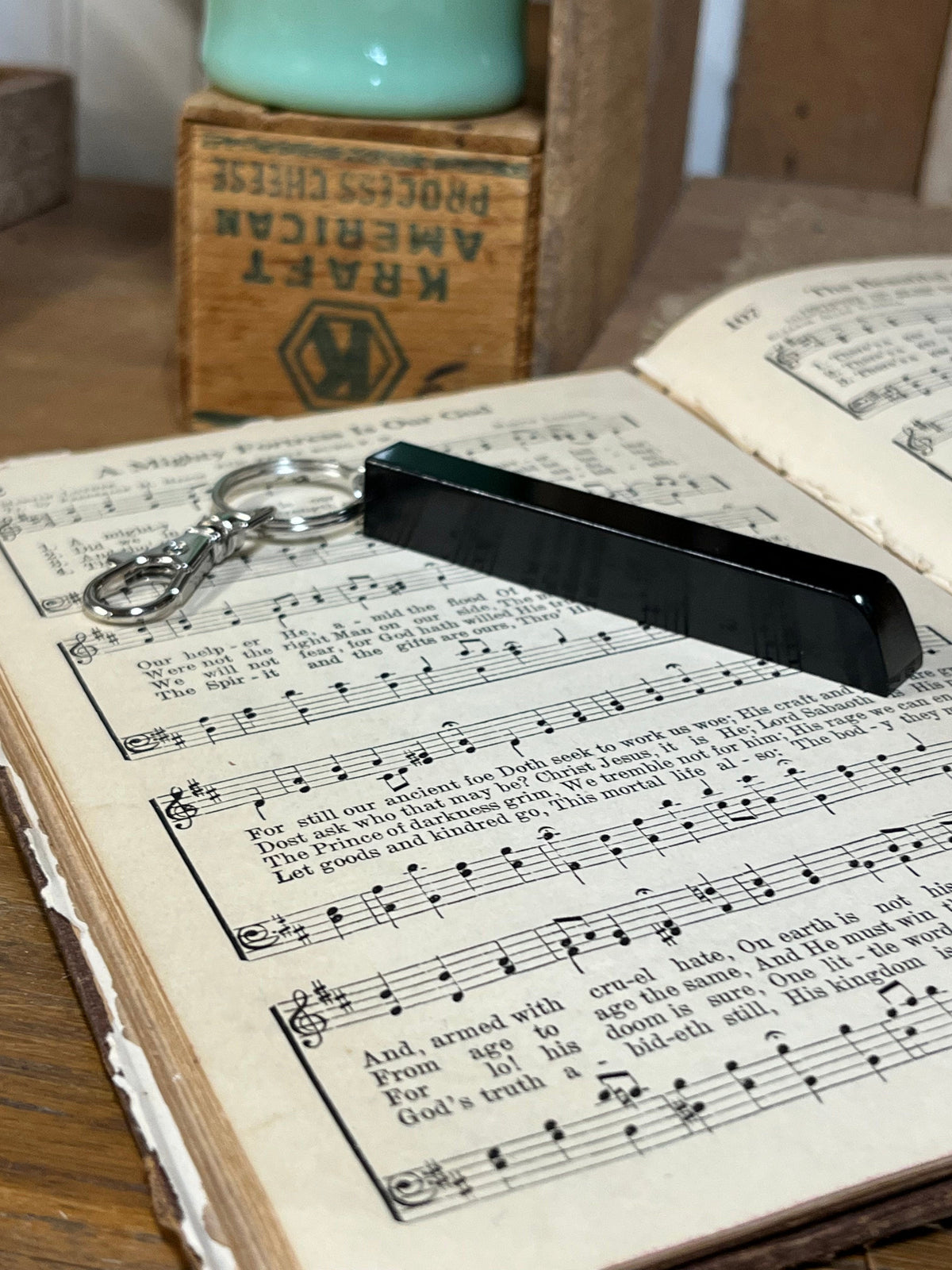 Piano Key Keychain