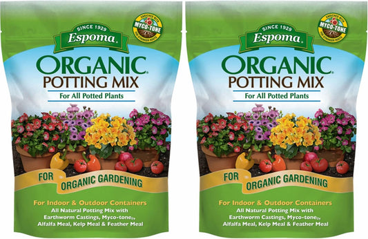 Espoma Organic Potting Mix (8Qt) 2Pk