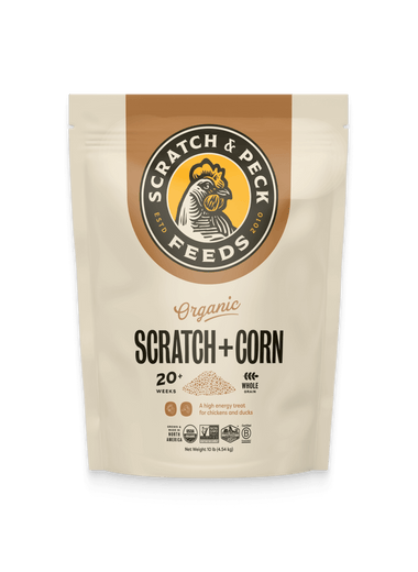 Scratch & Peck Organic Scratch + Corn(Shipping Included)