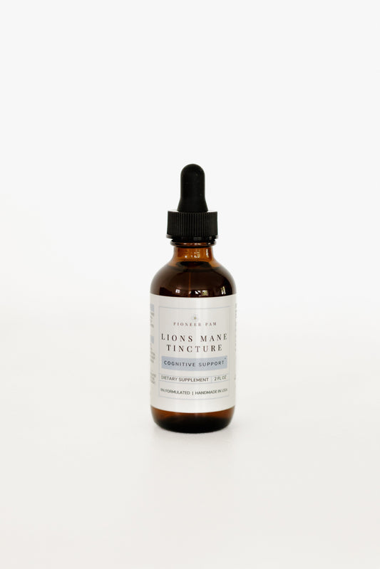 Lions Mane Tincture: Mood, Memory, Stress Support, Brain Health