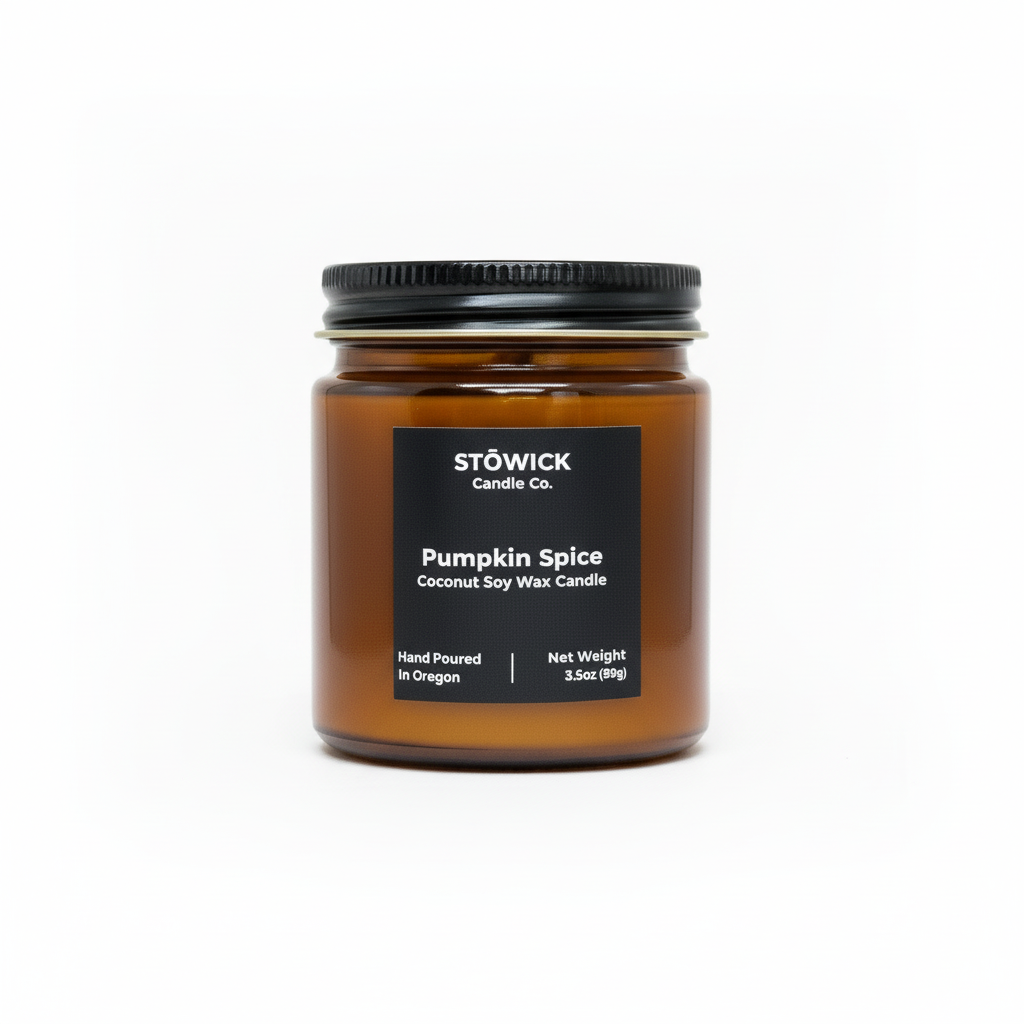 Pumpkin Spice Mini Candle