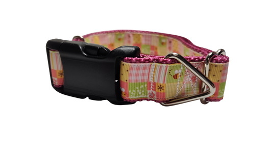 Quilting Bees Nylon Dog Collar