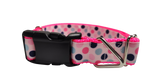 Polka Dots Pattern Nylon Dog Collar
