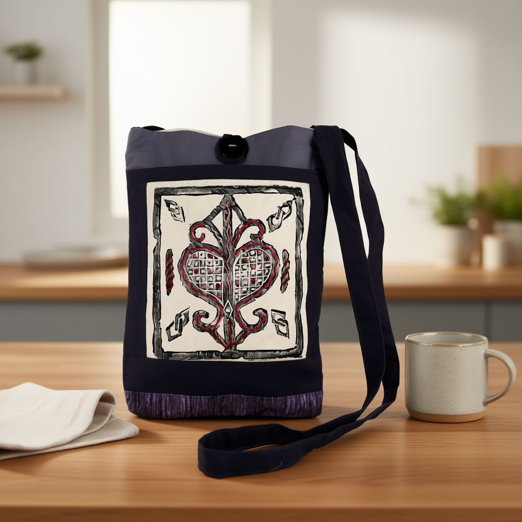 'Erzulie' Heart Cross-Shoulder Bag