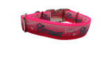 Powered By Bitchdust Nylon Dog Collar
