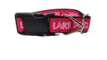 Lake Dog Pink Nylon Dog Collar