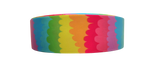 1.5" Wide Rainbow Ripple Nylon Dog Collar