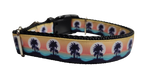 Tropical Sunsets Nylon Dog Collar