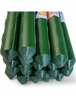 Sturdy Coated Steel Garden Stakes (available in lengths of: 2.5', 3', 4' and 5' - all 7/16" dia.)