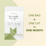 All-Natural, Non-Toxic Plant-Based Cat Litter - 1 Pack (Collective)