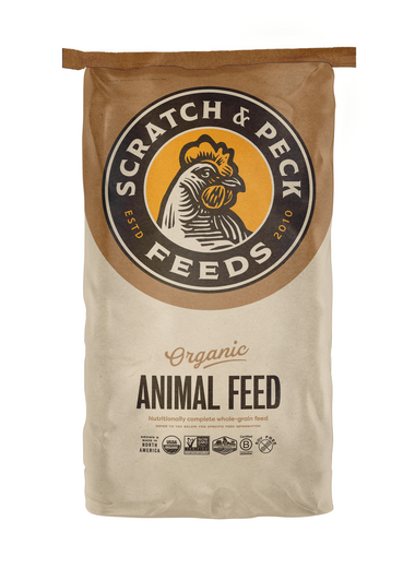 Scratch & Peck Organic Mini Pig Young Feed - 25 lb (Shipping Included)