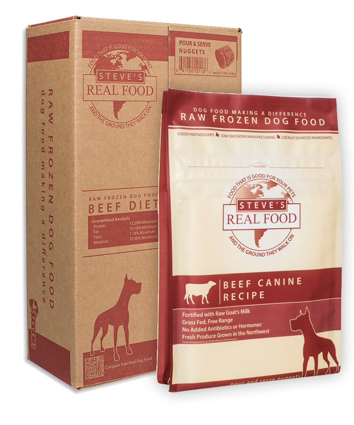 Steve's Real Food Freeze Dried Raw Nuggets Beef