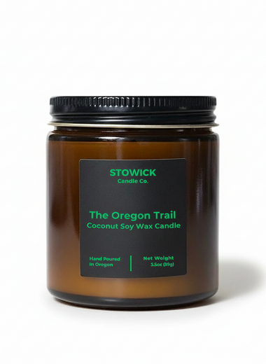 The Oregon Trail Mini Candle