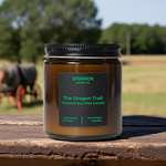 The Oregon Trail Mini Candle