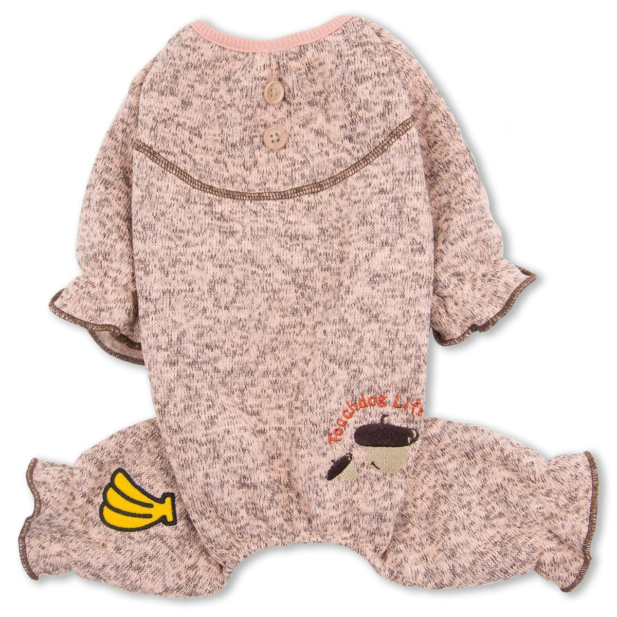 Touchdog ® Bark-Zz Full Body Ultra-Soft Dog Pajamas Jumpsuit