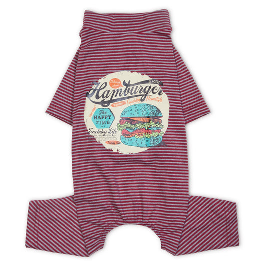 Touchdog ® Onesie Lightweight and Breathable Full Body Dog Pajamas Jumpsuit