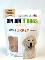 100% Turkey Dog Treats, 5 Ounce Bag, Single Ingredient, High Protein