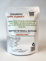 100% Turkey Dog Treats, 5 Ounce Bag, Single Ingredient, High Protein