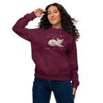 "ANATOMY OF A SPHYNX" WOMEN'S ECO HOODIE