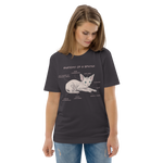 "ANATOMY OF A SPHYNX" UNISEX ORGANIC TEE