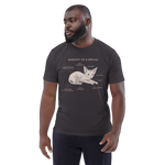 "ANATOMY OF A SPHYNX" UNISEX ORGANIC TEE