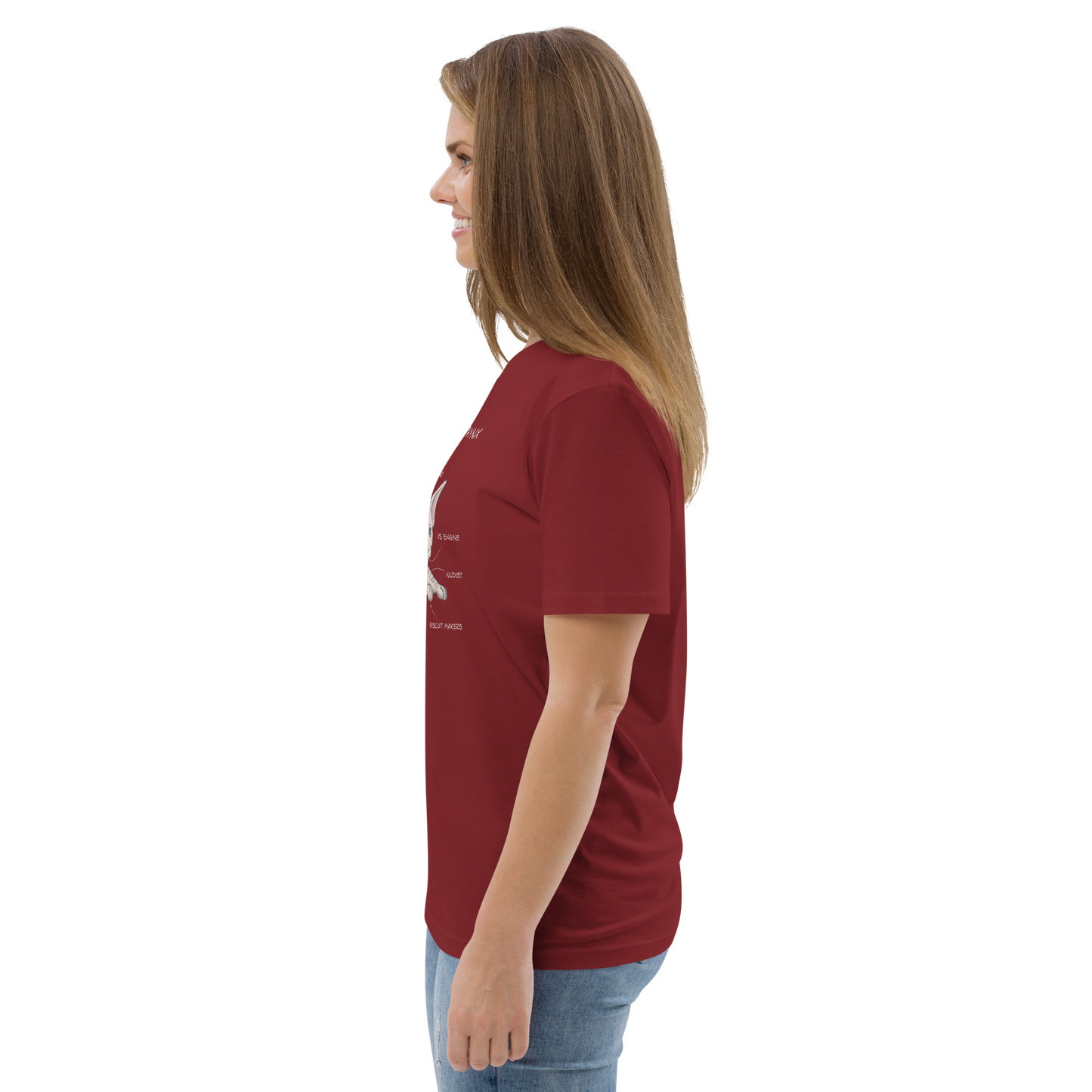 "ANATOMY OF A SPHYNX" UNISEX ORGANIC TEE