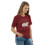 "ANATOMY OF A SPHYNX" UNISEX ORGANIC TEE