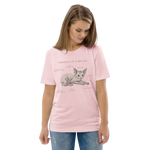 "ANATOMY OF A SPHYNX" UNISEX ORGANIC TEE