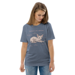 "ANATOMY OF A SPHYNX" UNISEX ORGANIC TEE