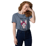 "NEVER A BAD HAIR DAY" UNISEX ECO TEE